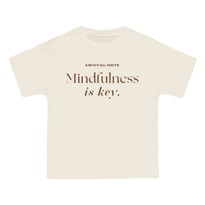 Mindfulness Is Key Tee - Natural (Unisex)